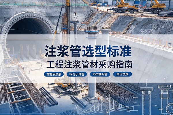 任泽注浆管选型标准